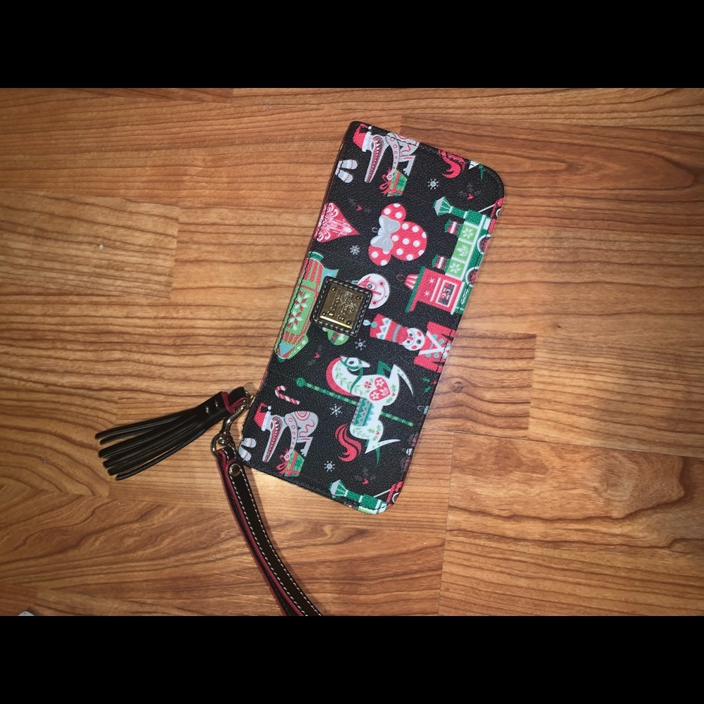Holiday edition Dooney & Bourke x Disney wallet